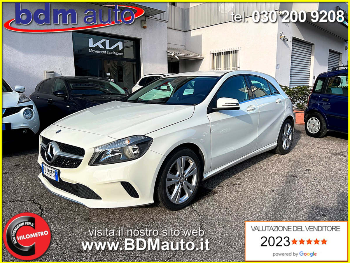 MERCEDES-BENZ A 180 CDI Automatic Sport EURO 6 RESTYLING Bianco