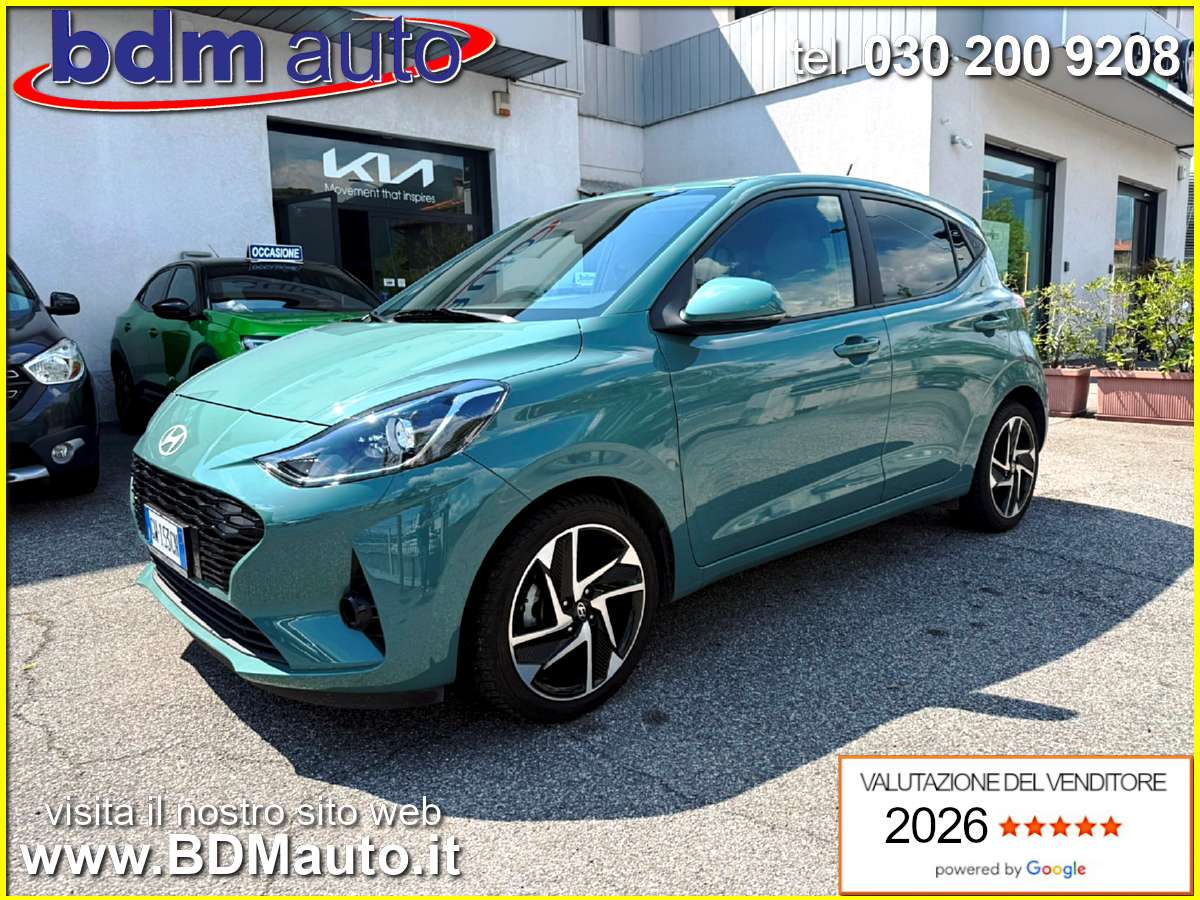 Hyundai I10 1.0 mpi Prime Deluxe Pack 63cv automatica Verde