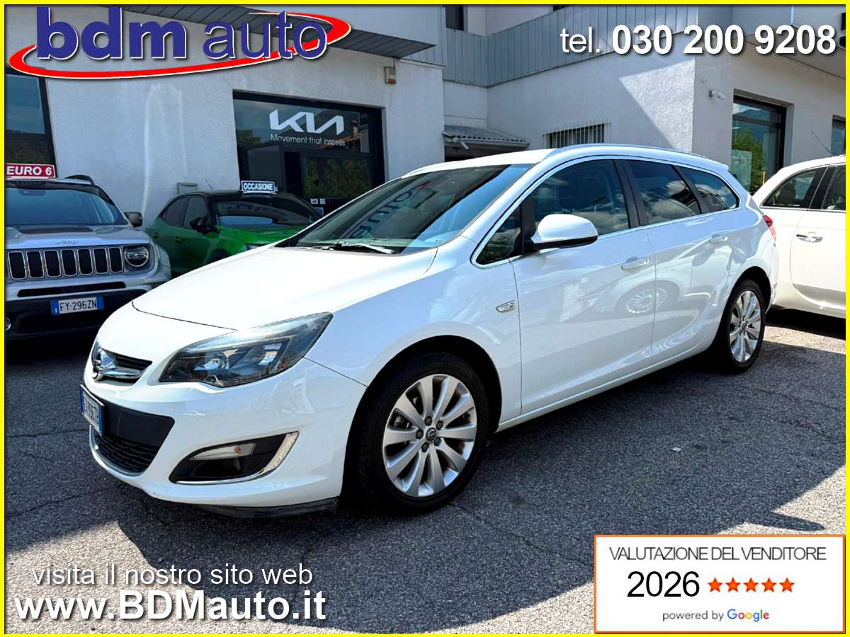 Opel Astra IV Sports Tourer 1.4 t Cosmo Gpl Tech 140cv Bianco