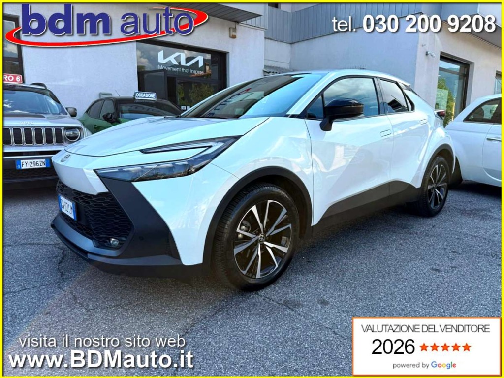 Toyota C-HR II 2.0 hev Trend fwd e-cvt PREZZO REALE Bianco