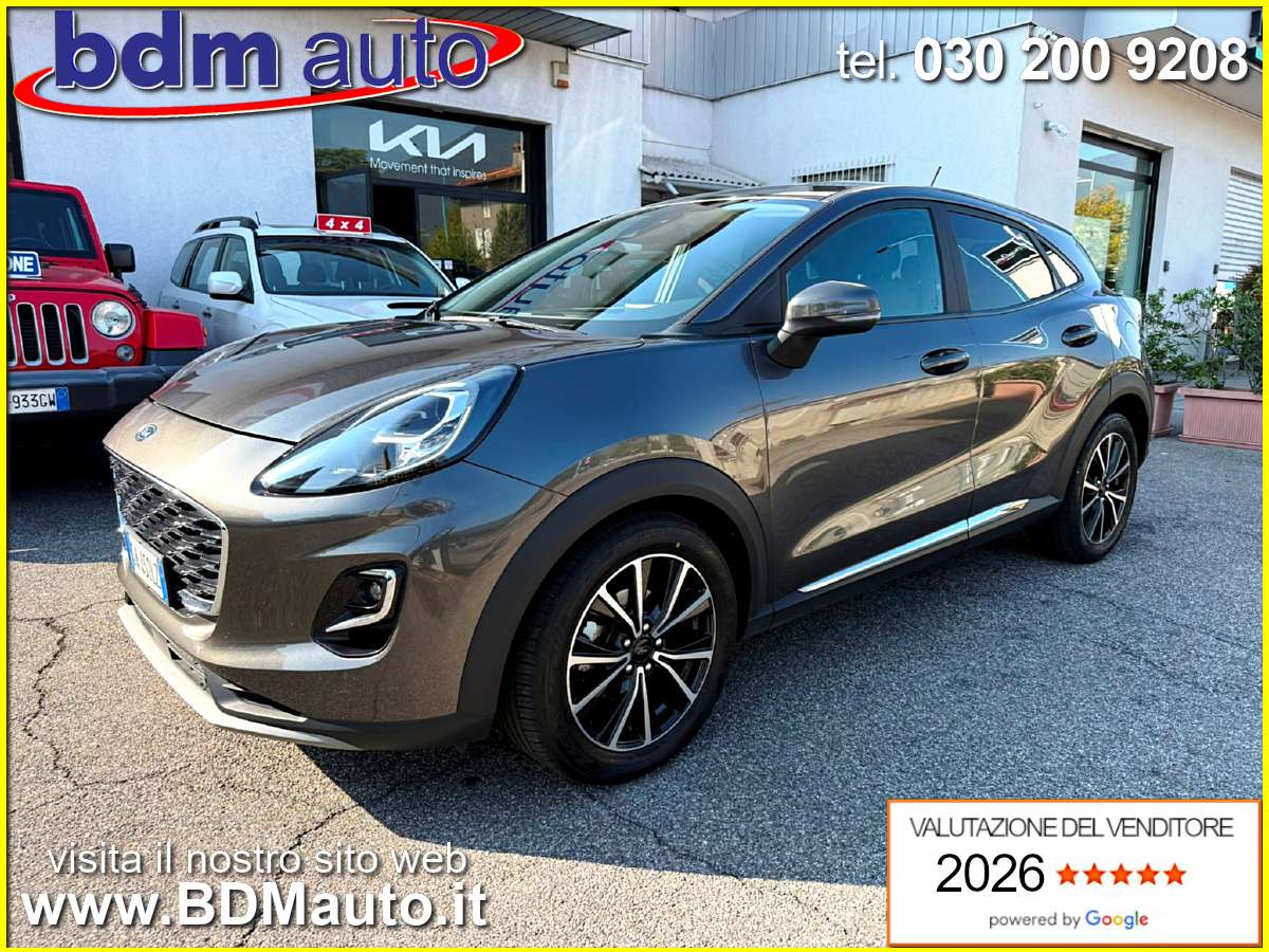 Ford Puma 1.0 ecoboost HYBRID Titanium CON CATENA DI DISTRIBUZIONE Grigio